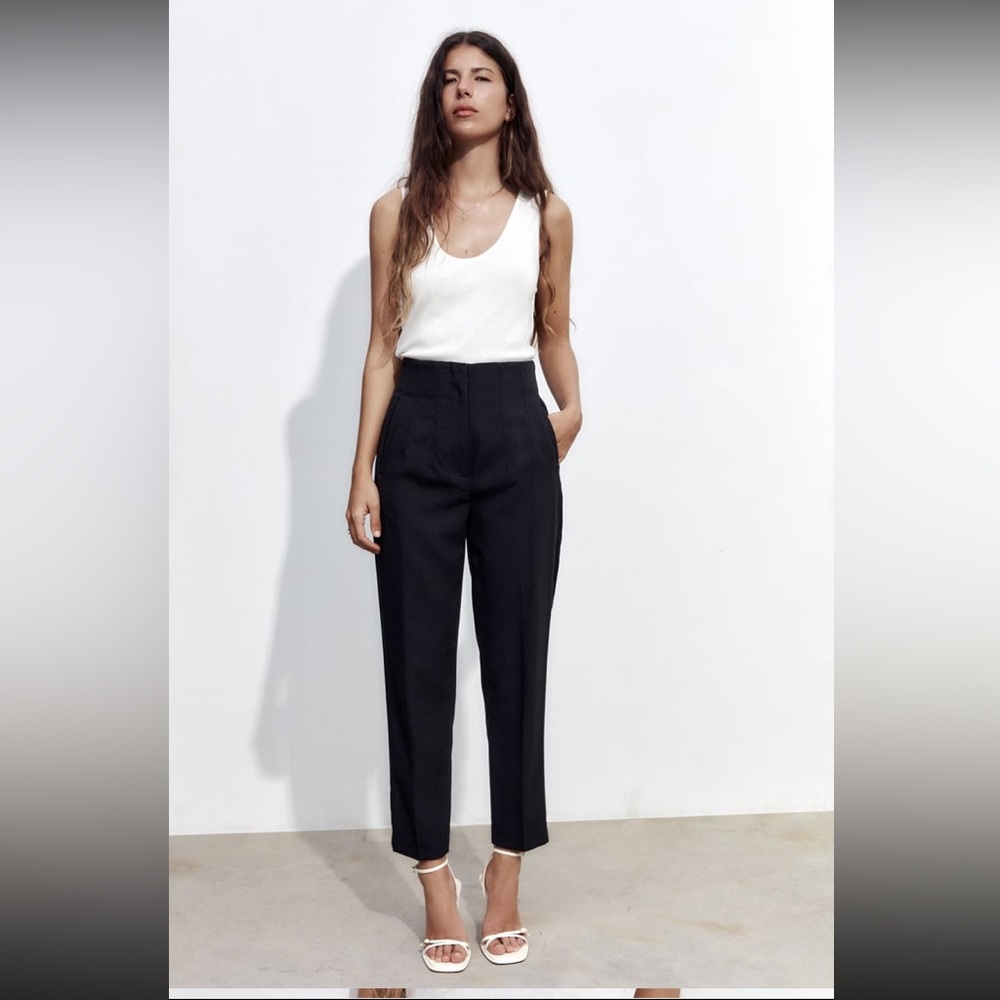 ZARA High Waisted Pants